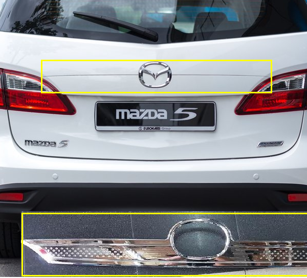 REAR BOOT GARNISH COVER – CHROME