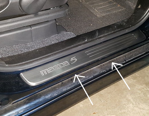 SCUFF PLATE WITHOUT LIGHT