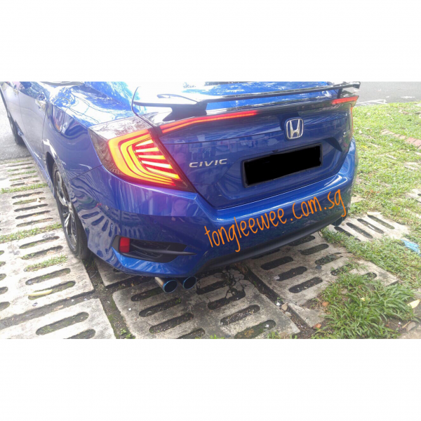 Civic Tail Light Smoked -1