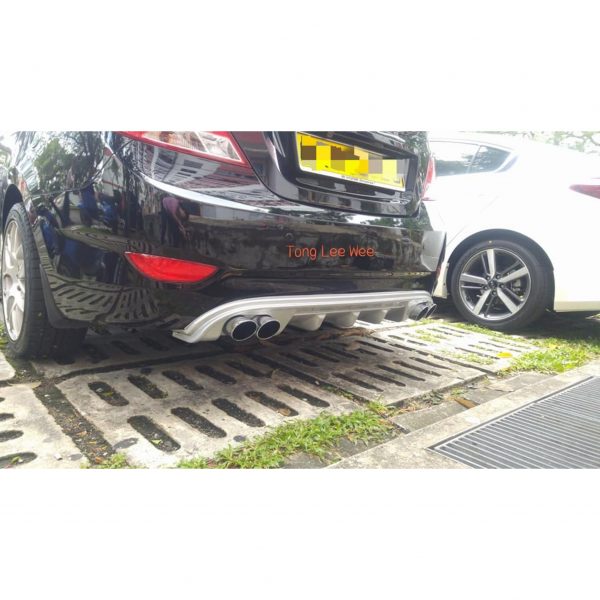 Accent Rear Bumper Diffuser