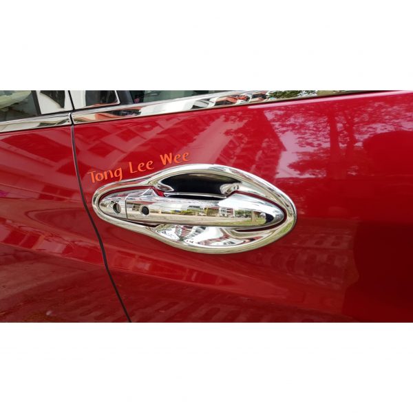 Vezel Door Handle & Bowl Chrome 1